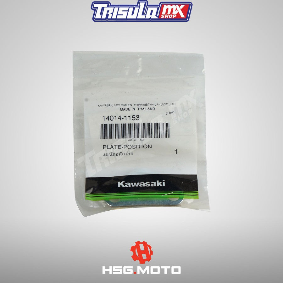 KAWASAKI PLATE POSITION KLX150S 14014-1153