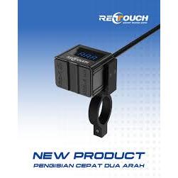 RETOUCH Motorcycle Bidirectional Fast Charger 100W