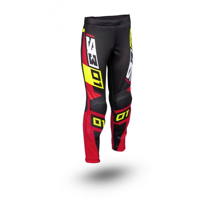 S3 PANTS PILOT TRIAL KIDS - BlACK-RED