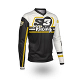 S3 SHIRT VINTAGE PILOT TRIAL JERSEY - BLACK/GOLD