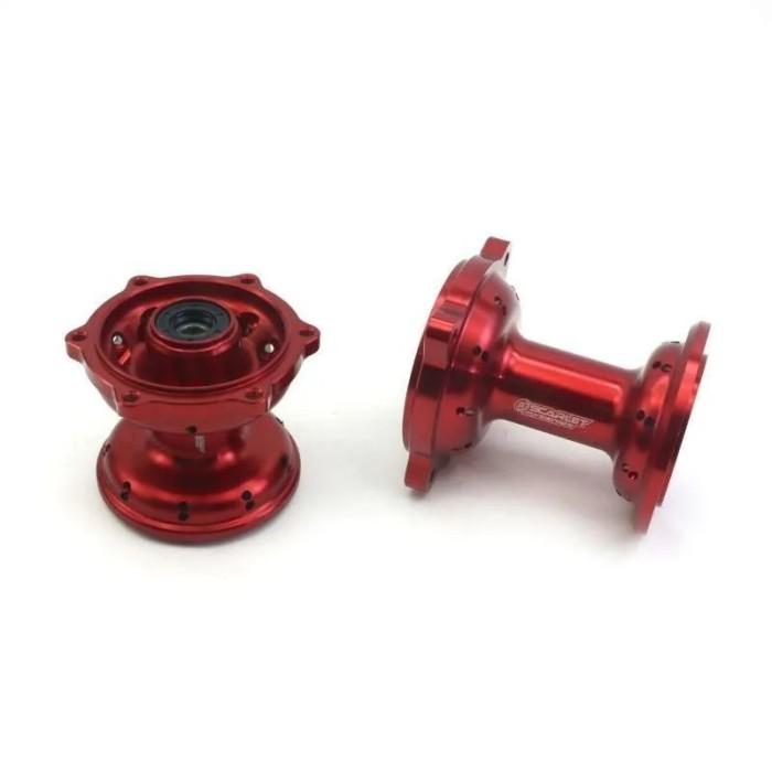 SCARLET RACING - TROMOL SET KLX150 36H DOUBLE BEARING CNC