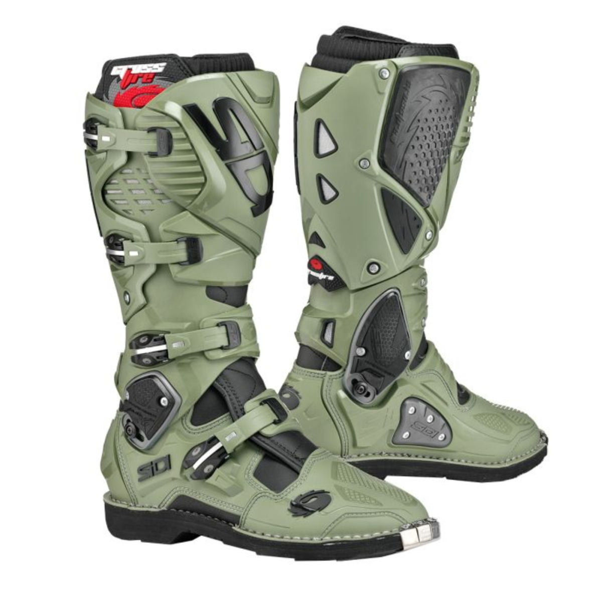 SIDI Crossfire 3 MX Boots -  ARMY-BLACK