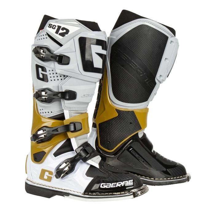 GAERNE SG-12 OFFROAD BOOTS - GREY/MAGNESIUM/WHITE