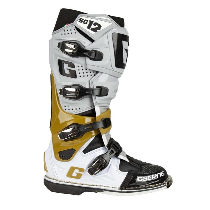 GAERNE SG-12 OFFROAD BOOTS - GREY/MAGNESIUM/WHITE