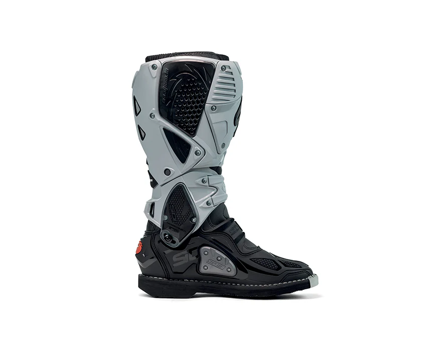 SIDI CROSSFIRE 3 MX BOOTS  - BLACK-ASH GREY