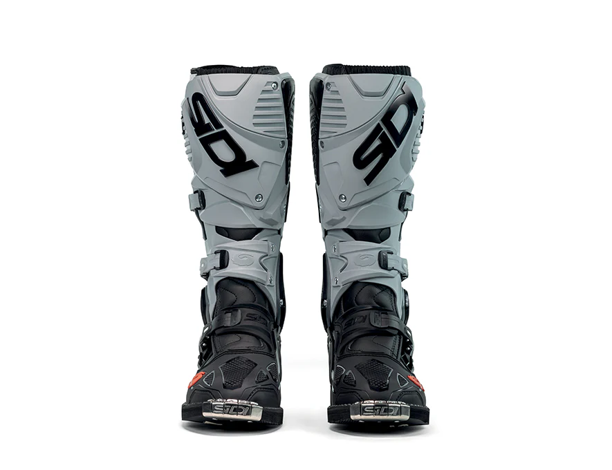 SIDI CROSSFIRE 3 MX BOOTS  - BLACK-ASH GREY