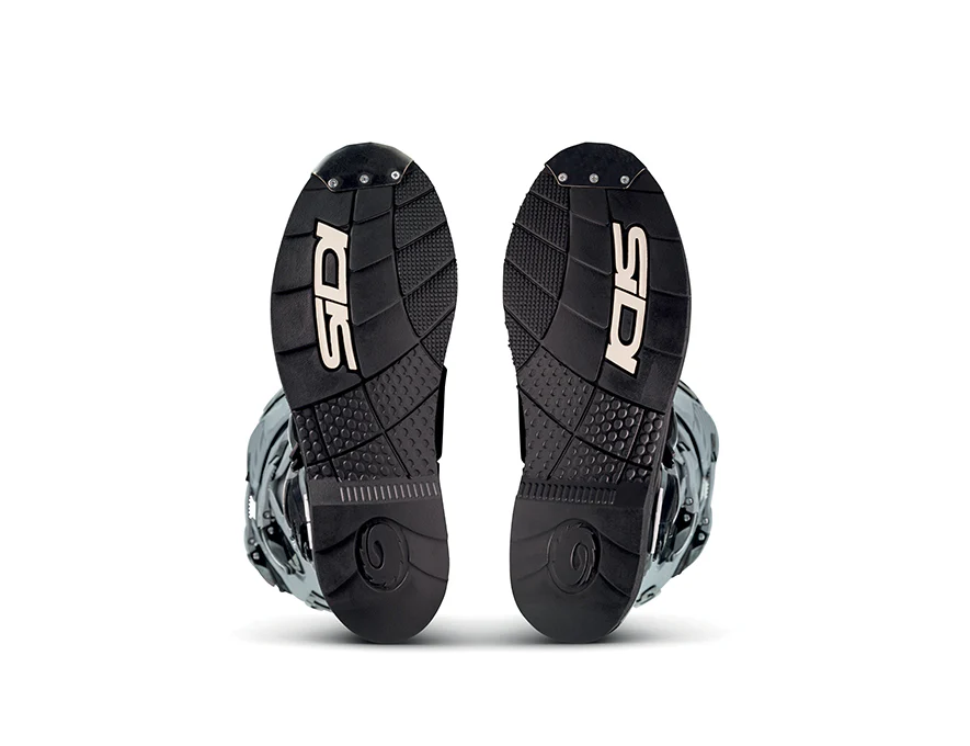 SIDI CROSSFIRE 3 MX BOOTS  - BLACK-ASH GREY