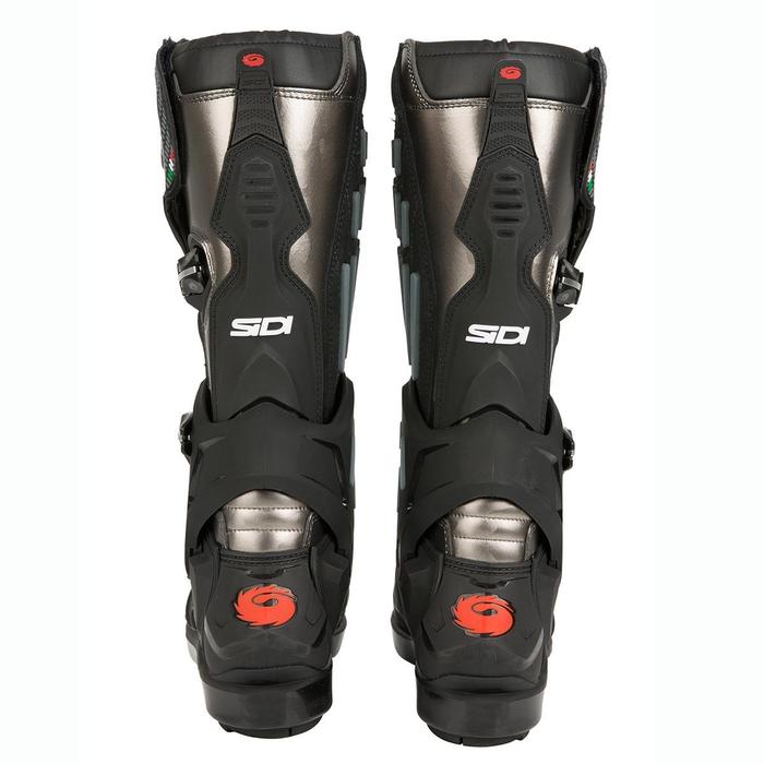 SIDI ATOJO SRS MX BOOTS - LEAD GREY BLACK CAMO