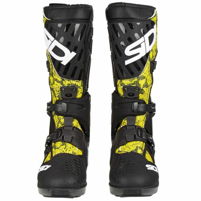 SIDI ATOJO SRS MX BOOTS - LIMITED EDITION YELLOW SNAKE