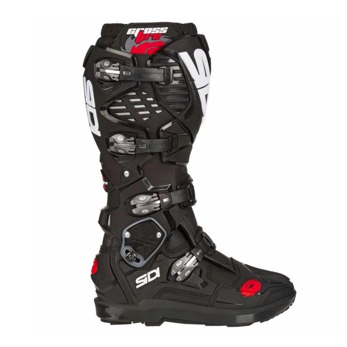 SIDI CROSSFIRE 3 SRS MX BOOTS - BLACK BLACK
