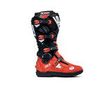 SIDI CROSSFIRE 3 SRS MX BOOTS - RED-RED-BLACK