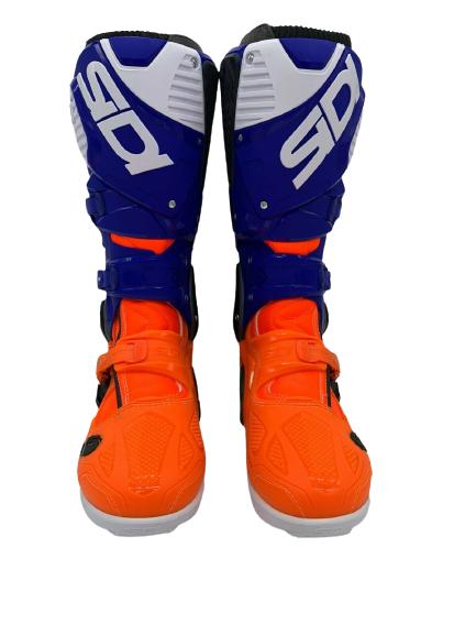 SIDI CROSSFIRE 3 SRS MX BOOTS L.EDITION - ORANGE-BLUE