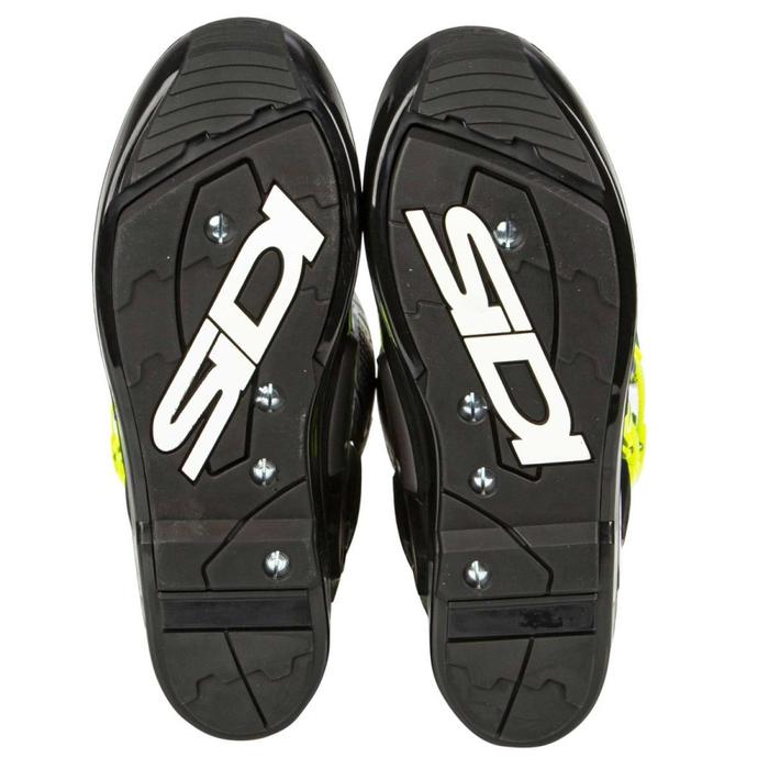 SIDI CROSSFIRE 3 SRS MX BOOTS L.E - BLACK-F.YELLOW-GREY