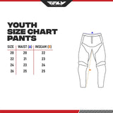 FLY F-16 PANTS YOUTH 2022 - GREY/BLACK/HI-VIZ