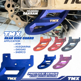 TMX REAR DISC GUARD - BLUE