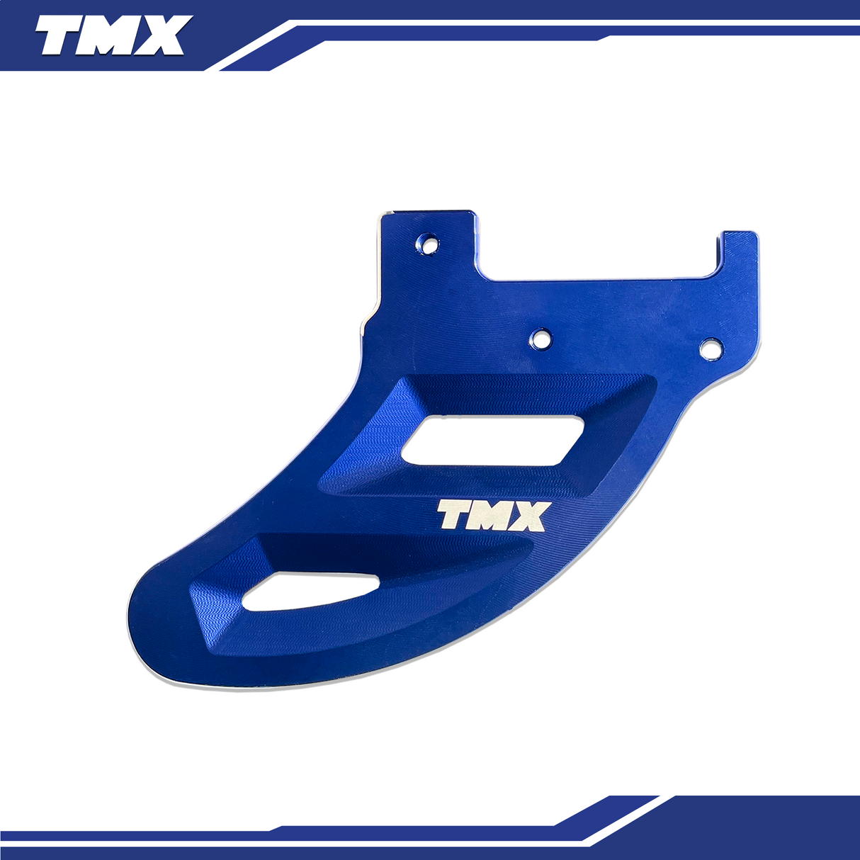 TMX REAR DISC GUARD - BLUE