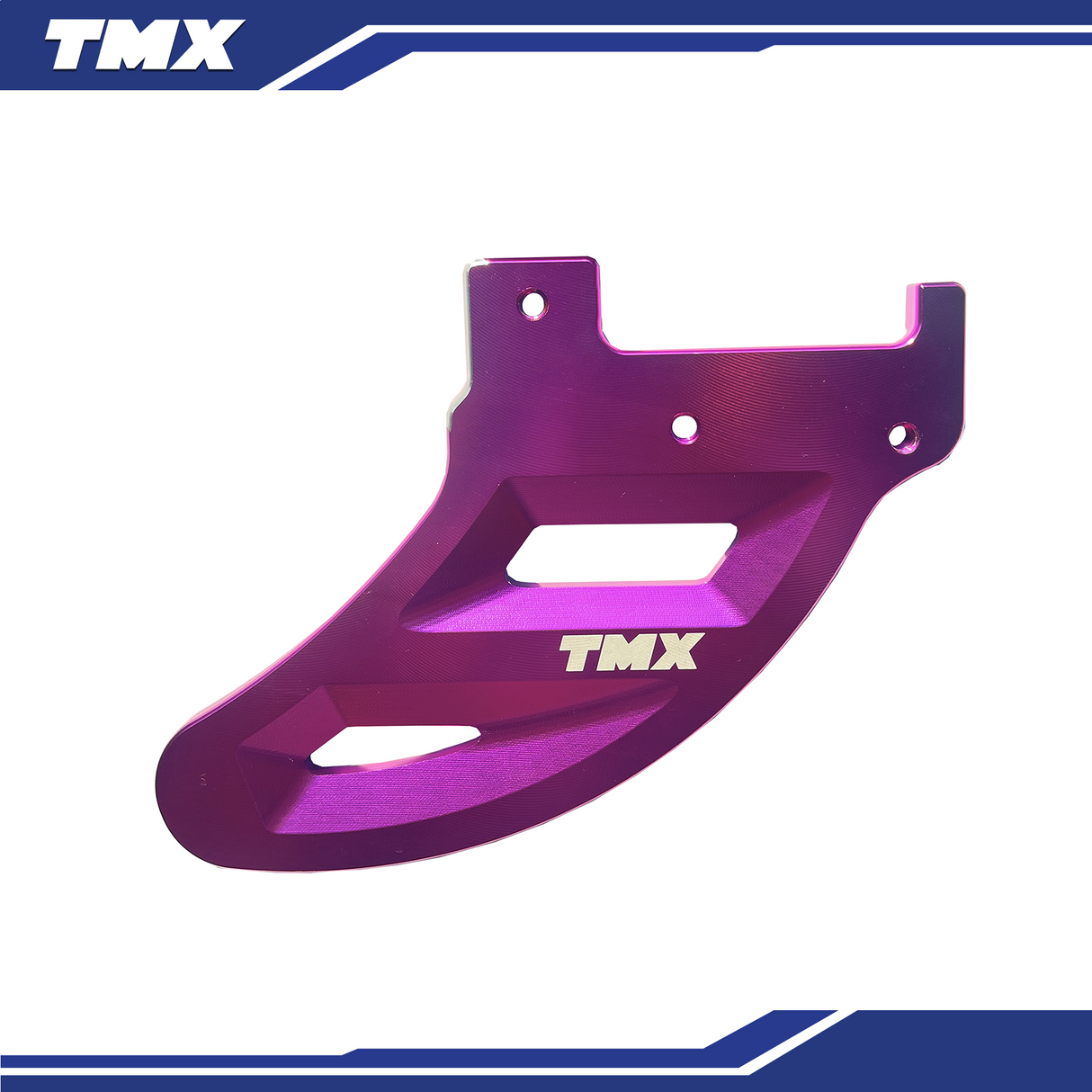TMX REAR DISC GUARD - PURPLE