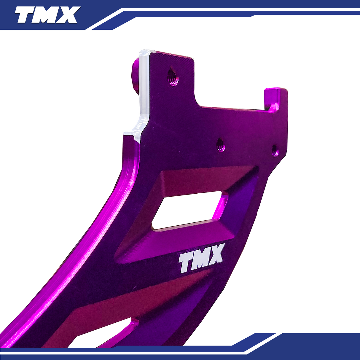 TMX REAR DISC GUARD - PURPLE