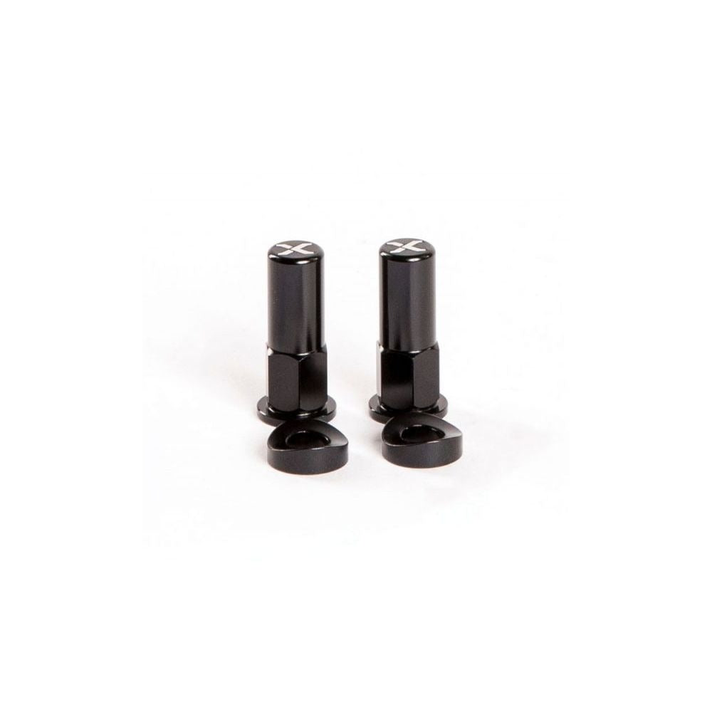 X-GRIP RIM LOCK TOWER NUT SET BLACK (M8)