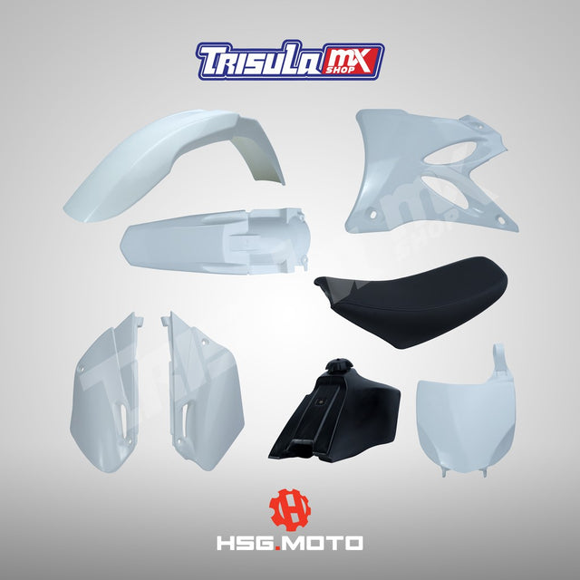 BODY SET HRV YAMAHA YZ 85 old - PUTIH