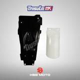 BODY SET GORDON KLX 150 - FULL PUTIH