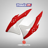 BODY SET GORDON KLX 150 - MERAH PUTIH