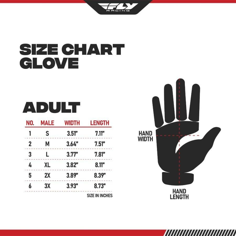 FLY PRO LITE GLOVES HI-VIS/BLACK