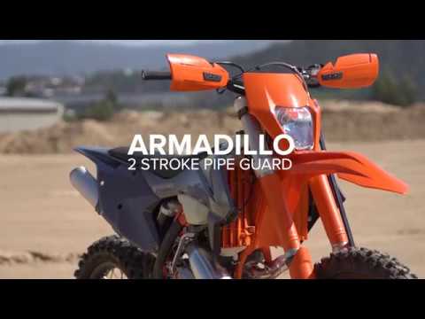 POLISPORT ARMADILLO HEAD PIPE GUARD LONG 4T (40 CM) - GREEN