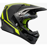 FLY FORMULA CARBON TRACER HELMET 23 - HI-VIS/BLACK