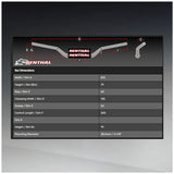 RENTHAL HANDLEBAR 999 LOW TWINWALL - BLACK